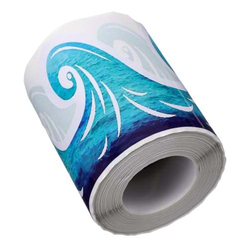 Gadpiparty 1 Rolle Wasserdichte Selbstklebende Dekorationsaufkleber mit Wellenmuster für Schwarze Pinnwände und Kreative DIY Projekte Beschriftbar und Vielseitig Einsetzbar Gadpiparty 1 Rolle Wasserdichte Selbstklebende Dekorationsaufkleber mit Wellenmuster für Schwarze Pinnwände und Kreative DIY Projekte Beschriftbar und Vielseitig Einsetzbar von Gadpiparty