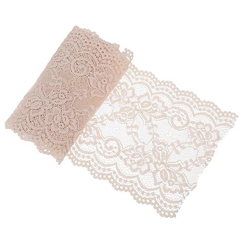 Gadpiparty 1 Rolle Weiche Stretch -spitzenspitze Spitzendekoration Dehnbares Spitzenband Stickerei Spitzenbesatz Blumenspitze Breites Band Spitzenstoff Spitzenband Für Handwerk Nylon Beige Gadpiparty 1 Rolle Weiche Stretch -spitzenspitze Spitzendekoration Dehnbares Spitzenband Stickerei Spitzenbesatz Blumenspitze Breites Band Spitzenstoff Spitzenband Für Handwerk Nylon Beige von Gadpiparty