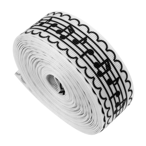 Gadpiparty 1 Rollenbox Musiknotenband Basteln Verpackung Packband vorhanden Wickelband Bowknot-Gurt packen Heimgeschenkband Band umwickeln Bogenband DIY-Bastelband Stoff Gadpiparty 1 Rollenbox Musiknotenband Basteln Verpackung Packband vorhanden Wickelband Bowknot-Gurt packen Heimgeschenkband Band umwickeln Bogenband DIY-Bastelband Stoff von Gadpiparty