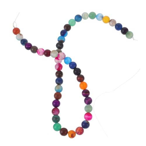 Gadpiparty 1 Saite Edelstein Spacer Perlen für Diy Haaraccessoires Agatperlen ca Robuste und Langlebige Lose Perlen für Armband Halskette und Bastelprojekte Gadpiparty 1 Saite Edelstein Spacer Perlen für Diy Haaraccessoires Agatperlen ca Robuste und Langlebige Lose Perlen für Armband Halskette und Bastelprojekte von Gadpiparty