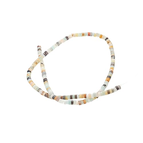 Gadpiparty 1 Saite Flache Runde Steinperlen Abstandshalter Perlen für Diy Schmuckherstellung Hochwertige Lose Schmuckperlen für Armbänder für Bastelprojekte von Gadpiparty