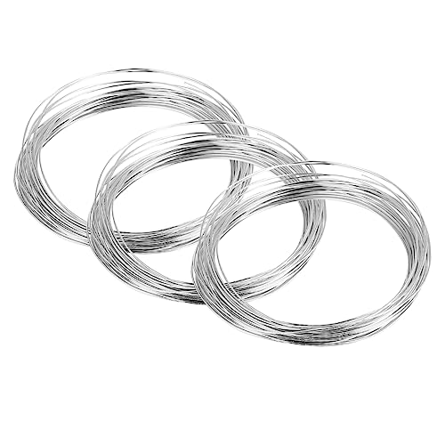 Gadpiparty 1 Satz Aluminiumdraht Für Diy Schmuckherstellung À Flexibler Basteldraht Silber Für Geldbaum Und Bastelprojekte Schmuckketten Armbänder Und Kunsthandwerk 5roll von Gadpiparty
