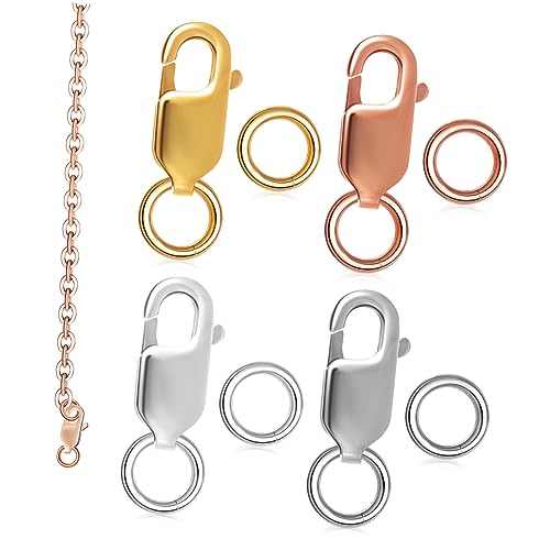 Gadpiparty 1 Satz Armbandzubehör Schnalle Schließungen Armreif Schmuckzubehör Geschlossene Biegeringe Silberkette Sprungringe Diy -schmuckversorgungen Bunter Karabinerverschluss S925 4 Stück Gadpiparty 1 Satz Armbandzubehör Schnalle Schließungen Armreif Schmuckzubehör Geschlossene Biegeringe Silberkette Sprungringe Diy -schmuckversorgungen Bunter Karabinerverschluss S925 4 Stück von Gadpiparty