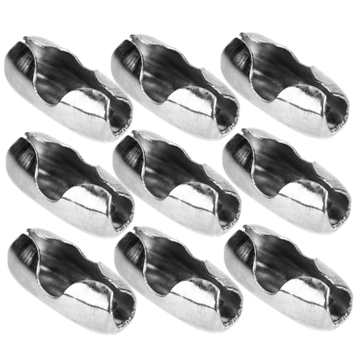 Gadpiparty 1 Satz Ball Chain Connector Clasps Robuste Verschlüsse Für Schmuckherstellung Diy Armbänder Schlüsselanhänger Langlebig Und Einfach Zu Verwenden 100 Stück Gadpiparty 1 Satz Ball Chain Connector Clasps Robuste Verschlüsse Für Schmuckherstellung Diy Armbänder Schlüsselanhänger Langlebig Und Einfach Zu Verwenden 100 Stück von Gadpiparty