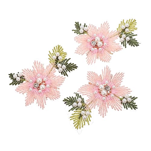 Gadpiparty 1 Satz Blumenform Patches Diy Nähapplikationen Für Kleidung Jeans Und Taschen Hochwertige Langlebige Stickerei Patches Zur Dekoration Und Reparatur Hautfreundlich Und 3 Stück von Gadpiparty