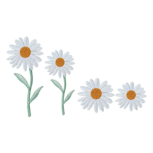 Gadpiparty 1 Satz Blumenmuster Stickerei Patches Diy Kleidung Applikationen Zum Aufnähen Für Einzigartige Designs Für Kleider Und Accessoires Langlebig Und Farbecht 4 Stück Gadpiparty 1 Satz Blumenmuster Stickerei Patches Diy Kleidung Applikationen Zum Aufnähen Für Einzigartige Designs Für Kleider Und Accessoires Langlebig Und Farbecht 4 Stück von Gadpiparty