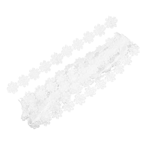 Gadpiparty 1 Satz Blumenstickerei Spitzenband Für Diy Kleidung Dekoration Zubehör Für Halsabschlüsse Ärmel Und Bastelprojekte 3 Stück von Gadpiparty