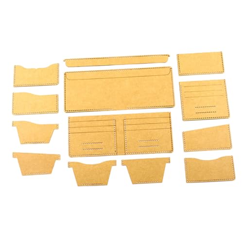 Gadpiparty 1 Satz Brieftaschen Vorlagen Robustem Diy Ledermuster Schablonen für Geldbörsen Präzise Schnitte für Handgemachte Lederprodukte Wiederverwendbar und Vielseitig Einsetzbar Gadpiparty 1 Satz Brieftaschen Vorlagen Robustem Diy Ledermuster Schablonen für Geldbörsen Präzise Schnitte für Handgemachte Lederprodukte Wiederverwendbar und Vielseitig Einsetzbar von Gadpiparty