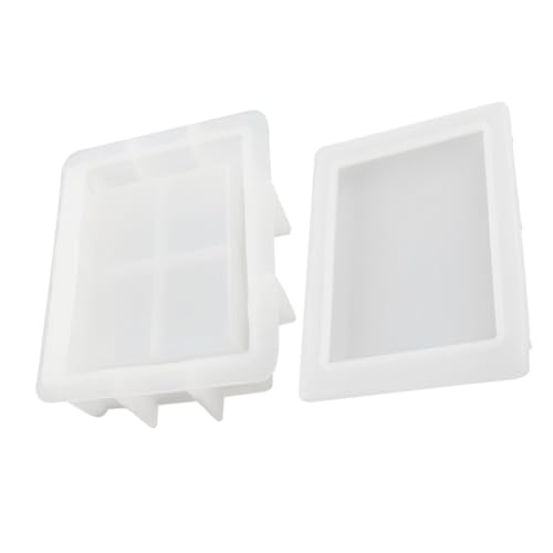 Gadpiparty 1 Satz Buchförmige Silikonform für Epoxidharz Gießform für DIY Schmuck Aufbewahrungsbox Kreative Bastelideen Einfaches Handling für Geschenkideen und Handwerksprojekte von Gadpiparty