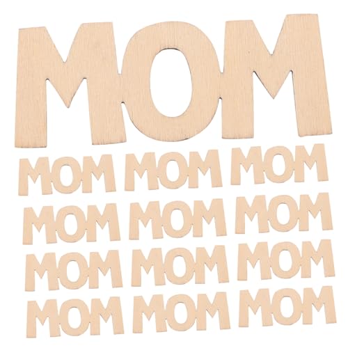 Gadpiparty 1 Satz Buchstabendekorationen Dekoratives Mama Bastelset Ausgeschnittene Mama Buchstaben Dankesschild Für Mama Mama Schild In Mama Form Muttertags Bastelset 15 Stück von Gadpiparty