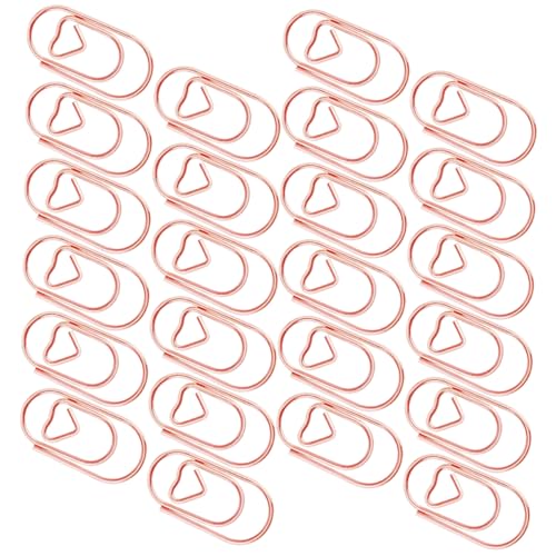 Gadpiparty 1 Satz Büroklammern Aus Metall Kreative Papierklammern Für Dokumente Organisieren Von Notizen Karten Und Fotos Im Büro Oder Zuhause 200 Stück von Gadpiparty