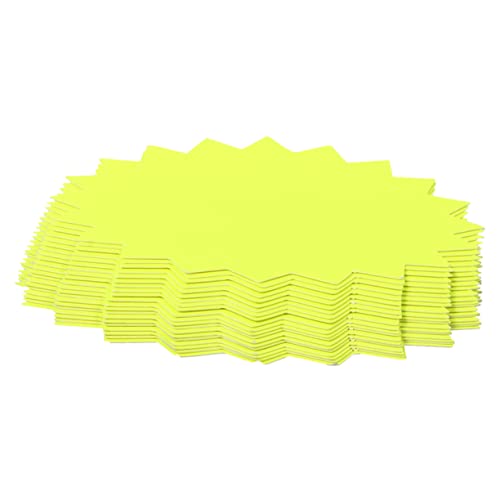 Gadpiparty 1 Satz Bunte Preisschilder Papier Preisetiketten Werbepapier Supermarkt Preisanzeigen Spitz Gelb Geeignet Für Einzelhandel Verkaufsförderung 50 Stück von Gadpiparty