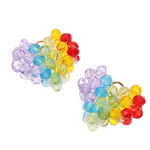 Gadpiparty 1 Satz Bunte Woven Glasperlen Für Diy Schmuckherstellung Für Armbänder Ohrringe Und Dekorationen Für Kreative Bastelprojekte 2 Stück von Gadpiparty