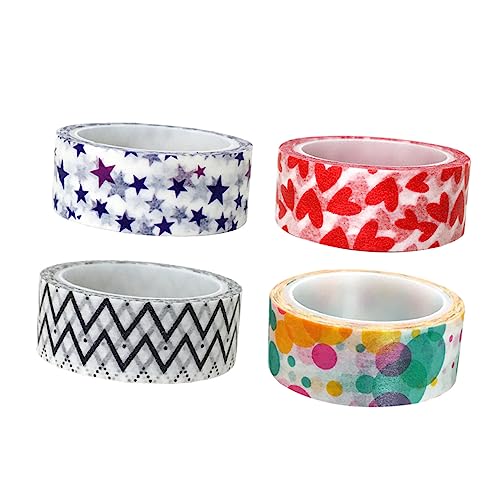 Gadpiparty 1 Satz Buntes Diy Washi Tape Dekorative Klebebänder Für Scrapbooking Tagebuch Und Bastelarbeiten Handreißbares Krepppapier Mit Süßen Motiven Für Kreative Projekte 8 Stück von Gadpiparty