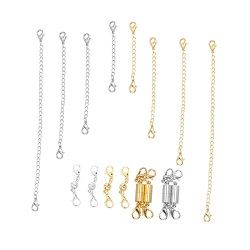 Gadpiparty 1 Satz Cylindrische Magnetverschluss Kette für Diy Schmuck Gold Silber Magnetverschluss für Armbänder und Fußketten Einfache Anwendung und Sicherer Halt Gadpiparty 1 Satz Cylindrische Magnetverschluss Kette für Diy Schmuck Gold Silber Magnetverschluss für Armbänder und Fußketten Einfache Anwendung und Sicherer Halt von Gadpiparty