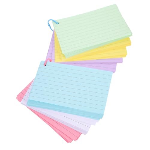 Gadpiparty 1 Satz DIY Blank Karteikarten mit Ringen Vorgelochte Notizkarten für Studium und Notizen Cremefarbenes Leicht und Tragbar für Lehrer und Büroangestellte Gadpiparty 1 Satz DIY Blank Karteikarten mit Ringen Vorgelochte Notizkarten für Studium und Notizen Cremefarbenes Leicht und Tragbar für Lehrer und Büroangestellte von Gadpiparty