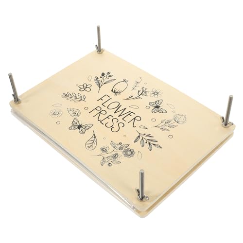 Gadpiparty 1 Satz DIY Blumenpresse Holz Blütenpressen Kit für Pflanzen zum Trocknen von Bastelbedarf für Karten Einladungen Scrapbooking und Dekoration Gadpiparty 1 Satz DIY Blumenpresse Holz Blütenpressen Kit für Pflanzen zum Trocknen von Bastelbedarf für Karten Einladungen Scrapbooking und Dekoration von Gadpiparty