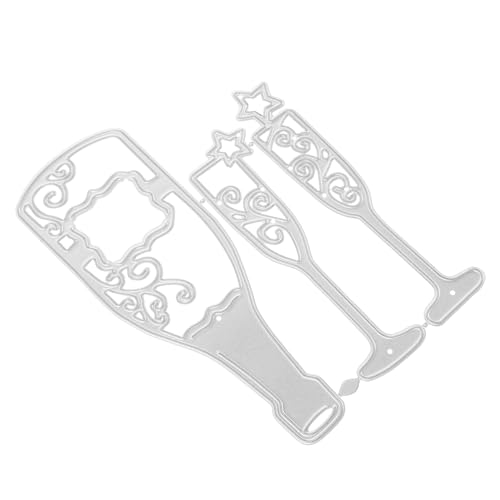 Gadpiparty 1 Satz DIY Carbon Steel Schneidemuster für Bastelprojekte Hochwertige Stanzformen für Scrapbooking Fotobücher und Einladungen Langlebig und Präzise Gefertigt für Erwachsene von Gadpiparty