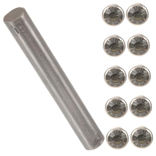 Gadpiparty 1 Satz DIY Zubehör Rivet Setter mit Rhinestones Leicht und Handlich für Bastelarbeiten Professionelles Werkzeug zur Befestigung von Nieten und Strasssteinen Kleberöhre und Weißen von Gadpiparty
