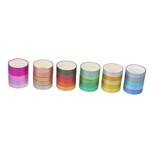 Gadpiparty 1 Satz Dekoratives Washi Tape Farbige Diy Klebebänder Mit Glitzer Für Scrapbooking Und Kreative Projekte Für Notizbücher Und Bastelarbeiten 30 Rollen Gadpiparty 1 Satz Dekoratives Washi Tape Farbige Diy Klebebänder Mit Glitzer Für Scrapbooking Und Kreative Projekte Für Notizbücher Und Bastelarbeiten 30 Rollen von Gadpiparty