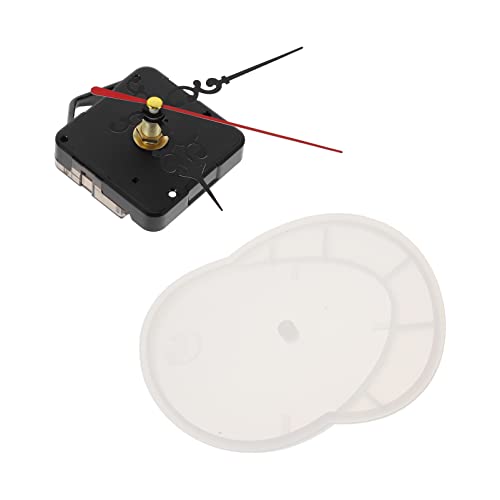 Gadpiparty 1 Satz Diy Silikon Uhr Form für Wanduhr Bastelbedarf für Wanduhren Kompatibel mit Epoxidharz Langlebiges Material Perfektes für und Familie von Gadpiparty