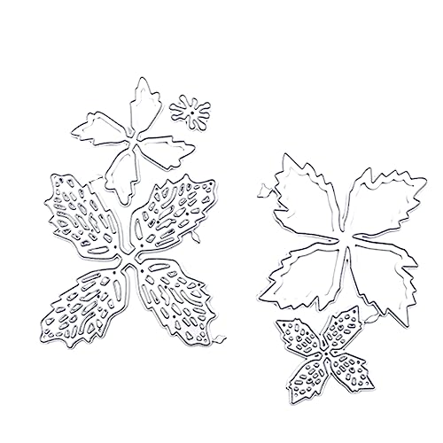 Gadpiparty 1 Satz Diy Stanzschablonen Für Handwerk Schneideformen Für Papierkunst Blütenblatt Design Wiederverwendbare Prägewerkzeuge Für Bastelprojekte 2 Stück von Gadpiparty