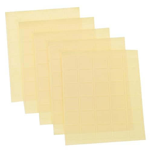 Gadpiparty 1 Satz Doppelseitiges Klebeband Einseitig Aufkleber Handwerk Mit Doppelseitigem Klebeband Etiketten Quadrate Klares Klebeband Klarer Kleber Transparent 150 Stück von Gadpiparty