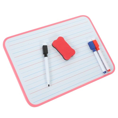 Gadpiparty 1 Satz Doppelseitiges Whiteboard Magnetisches Schreibbrett für Weißen Markern und Radiergummi von Pinyin und Englisch Schule und Zuhause Zufällig Zufällige Farbe von Gadpiparty