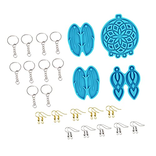 Gadpiparty 1 Satz Dream Catcher Silikonform Set für Windspiel Schmuckherstellung Epoxidharz Gießform für Ohrringe Schlüsselanhänger und Deko Elemente für Diy Bastelprojekte von Gadpiparty