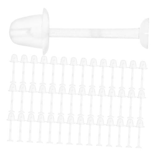Gadpiparty 1 Satz Durchsichtige Ohrring Verschlüsse Und Ohrstecker Für Schule Unsichtbare Ohrstecker Diy Ear Studs Für Kreativen Schmuck Und Bastelprojekte Leicht Und Langlebig 300 Stück von Gadpiparty
