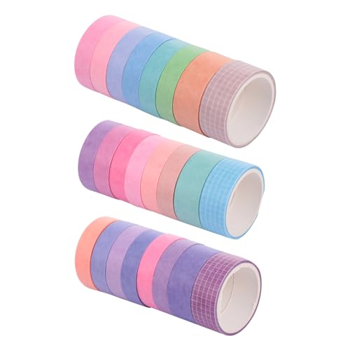 Gadpiparty 1 Satz Einfarbiges Washi Tape Dekoration Washi-klebeband Diy Washi Tapes Aufkleber Aus Washi-papier Washi Tape Abkleben Japanisches Papier 24rolls Gadpiparty 1 Satz Einfarbiges Washi Tape Dekoration Washi-klebeband Diy Washi Tapes Aufkleber Aus Washi-papier Washi Tape Abkleben Japanisches Papier 24rolls von Gadpiparty