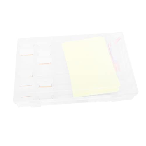Gadpiparty 1 Satz Fächer Stickgarn Aufbewahrungsbox mit Winder Diy Nähzubehör Set für Kreuzstich Aufkleber Spulen und Winder zur Organisation von Garn und Fäden von Gadpiparty