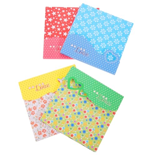 Gadpiparty 1 Satz Faltpapier Für Diy Origami Papiere Zufälligen Designs Bastelmaterial Für Handarbeiten Und Schulprojekte 72 Stück von Gadpiparty