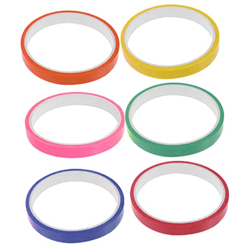 Gadpiparty 1 Satz Farbiges Band Klebrig Streifen Uv Handwerk Depressions-klebebänder Klebeband Aus Kunststoff Bunte Klebebänder Multifunktions-klebeband Diy - Plastik 6rollen Gadpiparty 1 Satz Farbiges Band Klebrig Streifen Uv Handwerk Depressions-klebebänder Klebeband Aus Kunststoff Bunte Klebebänder Multifunktions-klebeband Diy - Plastik 6rollen von Gadpiparty