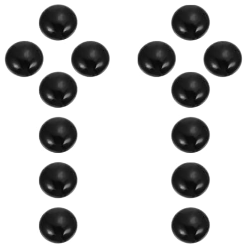Gadpiparty 1 Satz Flachperlen Go Spielsteine Premium Go Schach Figuren für Dekorative Glasperlen für Kreative Spiele und Bastelarbeiten von Gadpiparty