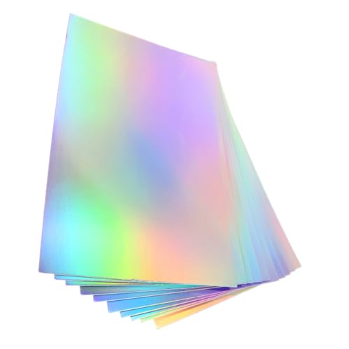 Gadpiparty 1 Satz - Geburtstagskarten Dekorativ Handwerk Funkelnd Texturiert Herstellung Grußkarten Bunt Pads Für Kunst Mehrfarbiger Karton Holografische Karte Papier 10 Blatt Gadpiparty 1 Satz - Geburtstagskarten Dekorativ Handwerk Funkelnd Texturiert Herstellung Grußkarten Bunt Pads Für Kunst Mehrfarbiger Karton Holografische Karte Papier 10 Blatt von Gadpiparty
