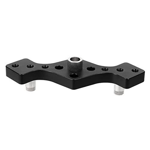 Gadpiparty 1 Satz Gerade Loch -Positionierer Ausrüstung Holzbearbeitung schrauben Taschenloch -Jig -Werkzeug -Kit Taschenlochbohrer Bohrlehren legierter Stahl Black von Gadpiparty