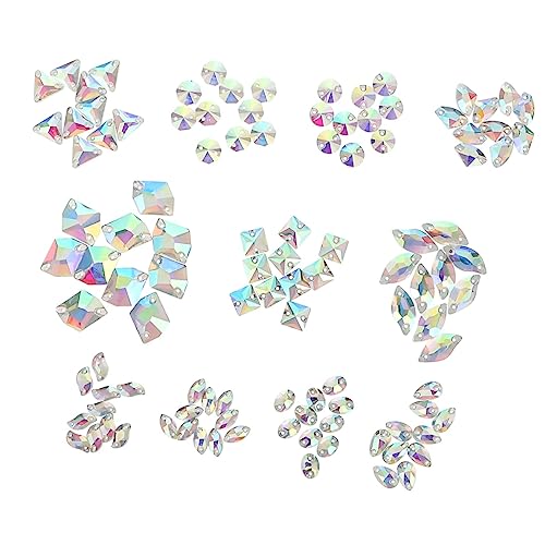 Gadpiparty 1 Satz Glasperlen Zum Annähen Mix Rhinestones Und Glassteinen Für Diy Schmuckherstellung Kleidung Und Accessoires 120 Stück Gadpiparty 1 Satz Glasperlen Zum Annähen Mix Rhinestones Und Glassteinen Für Diy Schmuckherstellung Kleidung Und Accessoires 120 Stück von Gadpiparty