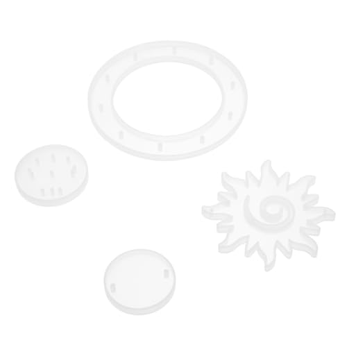 Gadpiparty 1 Satz Hängende Silikonform Diy Windspiel Gießform für Anhänger für Bastelprojekte und Heimdekorationen Praktische für Handwerk von Gadpiparty