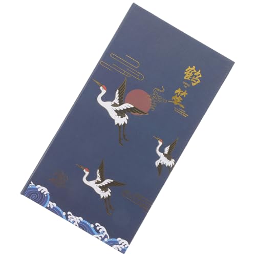 Gadpiparty 1 Satz Haftnotizen im Chinesischen Stil Elegante Memo Pads mit Muster Selbstklebend für Zuhause Büro und Schule Vielseitig Einsetzbar und Leicht zu Handhaben von Gadpiparty