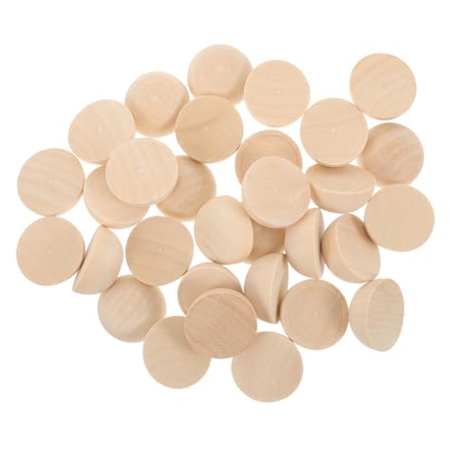 Gadpiparty 1 Satz Halbkugeldekoration Unvollendete Runde Runden Hochzeit Ball Hälfte Mini-halbkugelperlen Schmuck Handwerk Perlen Diy-perlen Lose Halbperlen Polystyrolkugeln Holz 50 Stück Gadpiparty 1 Satz Halbkugeldekoration Unvollendete Runde Runden Hochzeit Ball Hälfte Mini-halbkugelperlen Schmuck Handwerk Perlen Diy-perlen Lose Halbperlen Polystyrolkugeln Holz 50 Stück von Gadpiparty