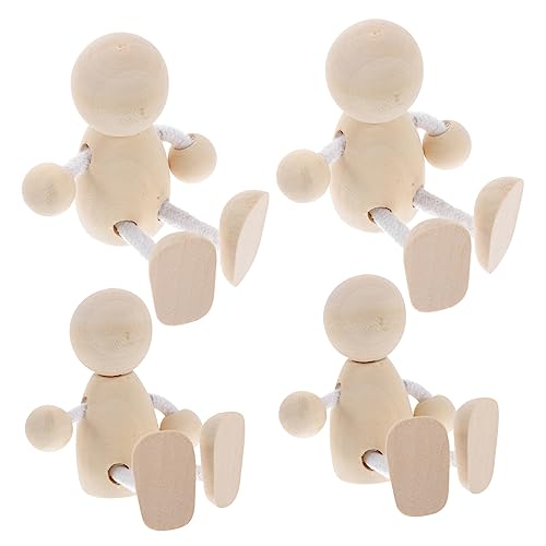 Gadpiparty 1 Satz Holzspielzeug Mädchen Mini-puppen Klein Mini-stöpselpuppen Miniatur Holzhandwerk Dekorative Holzpflockfiguren Sie Peg -leute Spielzeugholz Bemalen 4 Stück Gadpiparty 1 Satz Holzspielzeug Mädchen Mini-puppen Klein Mini-stöpselpuppen Miniatur Holzhandwerk Dekorative Holzpflockfiguren Sie Peg -leute Spielzeugholz Bemalen 4 Stück von Gadpiparty