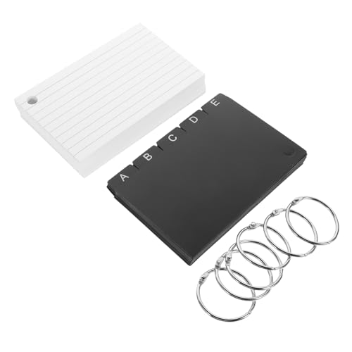 Gadpiparty 1 Satz Karteikarte Lesezeichen studieren leere Karten Karteikarten mit Ring mehrfarbig Bindemittel praktische Speicherkarten Ringe für Karteikarten Lernkarten leer Rostfreier Stahl Gadpiparty 1 Satz Karteikarte Lesezeichen studieren leere Karten Karteikarten mit Ring mehrfarbig Bindemittel praktische Speicherkarten Ringe für Karteikarten Lernkarten leer Rostfreier Stahl von Gadpiparty