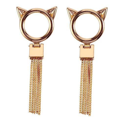 Gadpiparty 1 Satz Katzenkopf Metallknöpfe Für Diy Koffer Und Taschen Zubehör Langlebig Und Stabil Vielseitig Einsetzbar Für Handwerk Und Modeprojekte 2 Stück von Gadpiparty