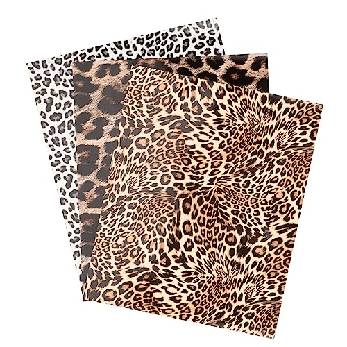 Gadpiparty 1 Satz Leopard Wärmeübertragungsfolie Hochwertige Pu Transferfolien Für Diy Textilgestaltung Vielseitig Einsetzbar Für Shirts Schuhe Und Mehr 3 Stück Gadpiparty 1 Satz Leopard Wärmeübertragungsfolie Hochwertige Pu Transferfolien Für Diy Textilgestaltung Vielseitig Einsetzbar Für Shirts Schuhe Und Mehr 3 Stück von Gadpiparty