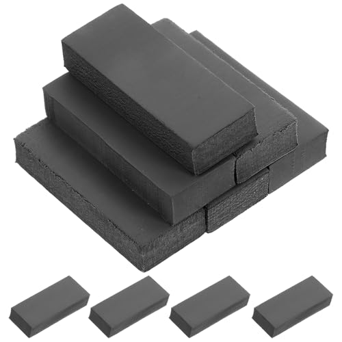 Gadpiparty 1 Satz Lichtempfindliches Stempelkissen Groß Pads Unterlage Name Stempel Stempeln Brief Zuschneidbare Matte Für Stempel Bastelkissen Stempelmacher Gummi Schwarz 10 Stück von Gadpiparty