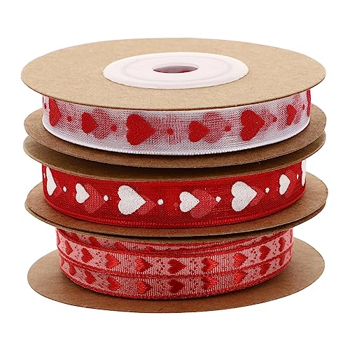 Gadpiparty 1 Satz Liebesband Seidenband Ribbon Verpackung Geschenkband Für Jubiläen Valentinsdeko Dekoration Pastell Herzen Bänder Für Blumenpakete Geschenkbänder Polyester 4rollen Gadpiparty 1 Satz Liebesband Seidenband Ribbon Verpackung Geschenkband Für Jubiläen Valentinsdeko Dekoration Pastell Herzen Bänder Für Blumenpakete Geschenkbänder Polyester 4rollen von Gadpiparty