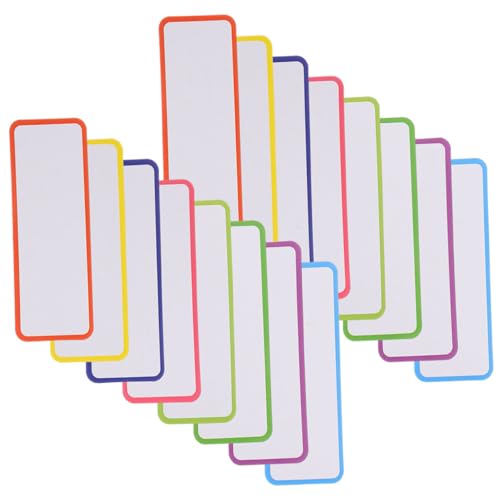 Gadpiparty 1 Satz Magnetisches Etikett Arbeiten Magnetetiketten Etiketten Für Whiteboard Streifen Magnetische, Trocken Abwischbare Etiketten Trockener Lösche Magnete Dünn Aufkleber 54 Stück von Gadpiparty