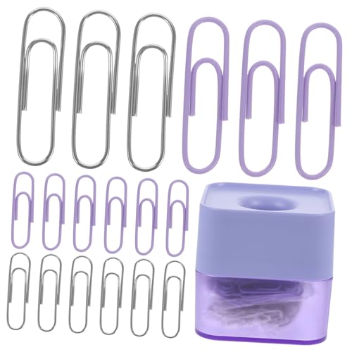 Gadpiparty 1 Satz Magnetpapierklamme Massenpapierclips ästhetische Büroklammern speziell geformte Büroklammer Büroklammern Masse Kleine Clips geformte Papierklammern Clips (klein Eisen von Gadpiparty