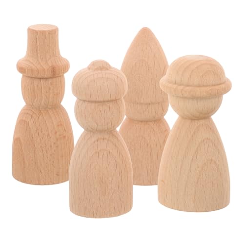 Gadpiparty 1 Satz Marionetten-ornamente Malen Handwerk Miniaturen Unvollendetes Handwerk Graffiti Puppet Kit Unfertiges Holz Mini-personenfiguren Holzfiguren Hölzern 4 Stück Gadpiparty 1 Satz Marionetten-ornamente Malen Handwerk Miniaturen Unvollendetes Handwerk Graffiti Puppet Kit Unfertiges Holz Mini-personenfiguren Holzfiguren Hölzern 4 Stück von Gadpiparty